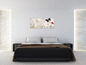 Obraz - Lúka v betóne (120x50 cm)