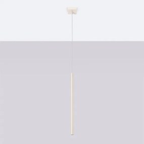 Sollux SL.1512 - Luster na lanku PASTELO 1xG9/8W/230V krémová