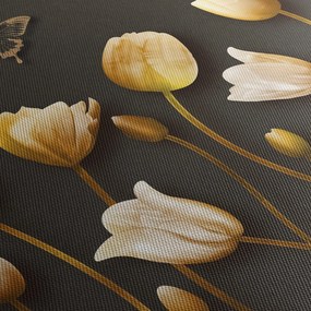 Obraz - Tulipány - abstraktné (150x105 cm)