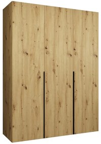 Skriňa Alicante I 150 artisan čierna