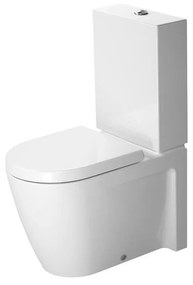 DURAVIT Starck 2 WC misa kombi s Vario odpadom, 370 mm x 400 mm x 630 mm, s povrchom WonderGliss, 21450900001