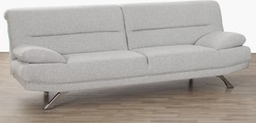 Trojsedák Bruno, šedo-biela tkanina