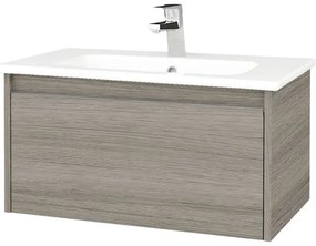 Kúpeľňová skrinka s umývadlom Dřevojas Bono 74x39 cm Cafe umývadlo Euphoria 203528