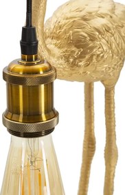 Stolná lampa Flamingo 39,5 cm zlatá