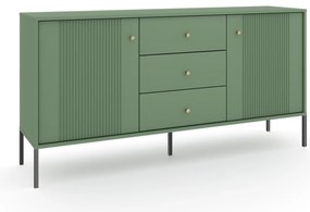 Komoda Iseo I 154,5 cm zelená