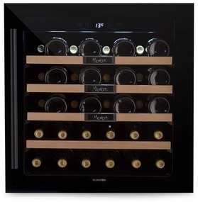 Klarstein Vinsider 36 Built-In Uno, vstavaná vinotéka, 92 l, 36 fliaš, nehrdzavejúca oceľ