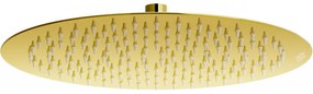 Mexen sprchová nerezová hlavica Round 30 cm, zlatá, 79230-50