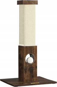 Kočičí škrabadlo Bello 73 cm hnědé/krémové