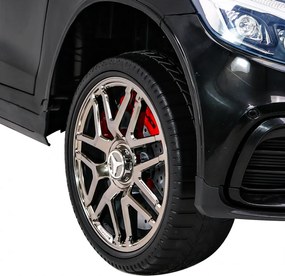 Ramiz Mercedes Benz GLC63S pre deti Čierna Suv + diaľkové ovládanie + pohon 4x4