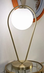Stolná lampa Glamy Drop 50 cm zlatá