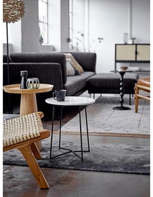 Okrúhly odkladací stolík v dekore duba ø 44 cm Luana – Bloomingville