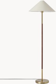 Ľanová stojacia lampa Gabriel
