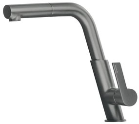 Deante BQS_D73M - Drezová batéria s vysúvacou sprchou SILIA titán