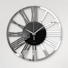 SENTOP | Moderné nástenné hodiny z plexiskla – tiché a dizajnové | SENTOP X0107 analógové