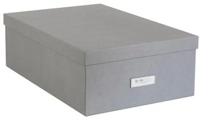 Súprava 3 sivých úložných škatúľ Bigso Box of Sweden Inge