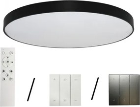 LED stropné svietidlo LED/300W/230V 3000/4000/6500K priemer 120 cm čierne