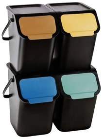 Kôš na separovaný odpad UH 4x25 l, BINI