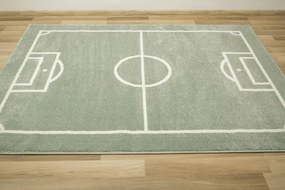 Koberec Lima 6333B zelený / krémový, ihrisko