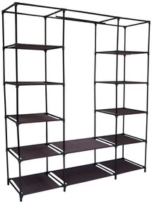 Šatníková skriňa KAJA MAXI VITTO hnedá