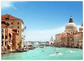 Sklenený obraz - Venice (70x50 cm)
