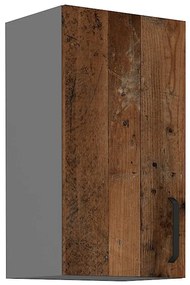 Kuchynská skrinka TESSA oldstyle/antracitová 40g-72 1f