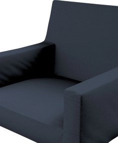 Návlek na stoličku s opierkami Nils farba produktu tmavomodrá