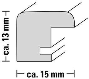 Hama rámček drevený BELLA, korok, 13x18 cm