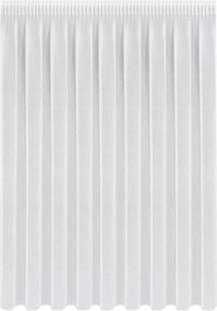 ZÁCLONA NA PÁSKE ELPIDIA 350X250 CM BIELA