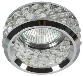 Candellux SK-80 CH/TR MR16 1X50W Chrome Stropné svietidlo 2227375