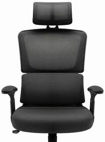 Herné kreslo HC-1011 Black Mesh