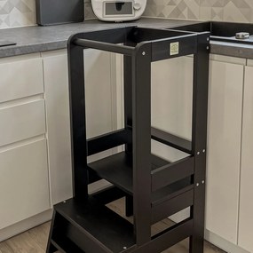 Moderná učiaca veža MeowBaby® Black