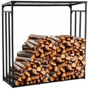Sammer Kovový stojan so strieškou na palivové drevo GWI6332