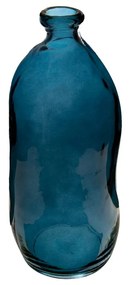 Sklenená váza Jeanne Blue 14,5x35 cm