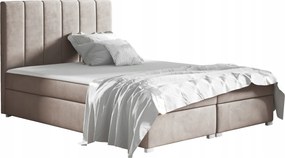 Kontinentálna čalúnená posteľ matrac Bonell Brandi 180x200 Béžová