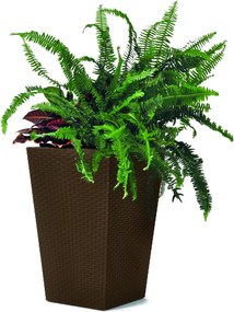 Plastový obal na kvetináč Rattan – Keter