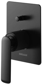 Kohlman Experience Black vaňová/sprchová batéria podomietková čierna QW210EB