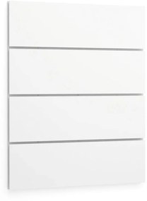 Nástenný panel LAYERS, 1200 x 54 x 1486 mm, biela