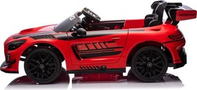 LEAN CARS Elektrické autíčko Mercedes AMG GT3, červené
