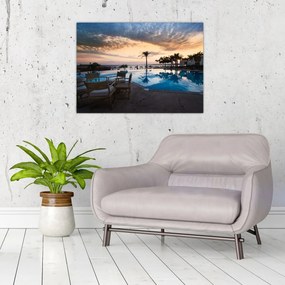 Obraz - Resort pri mori (70x50 cm)