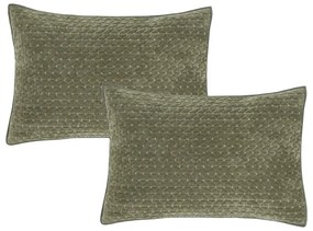 Obliečky na vankúše v súprave 2 ks 50x75 cm Attica Velvet Embroidered – Bianca