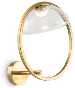 Maytoni MOD327WL-L5BS3K - LED Nástenné svietidlo LUNARE LED/5W/230V zlatá