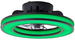 Brilliant - LED RGBW Stmievateľný stropný ventilátor MONDELLO LED/26W/230V + DO