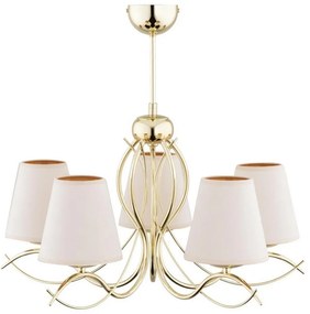 Luster na tyči HELIUM 5xE14/40W/230V