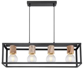 Globo 15476-4H - Luster na lanku HAGAR 4xE27/60W/230V