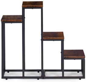 ModernHome Stojan na kvety - 4 police, ModernHome