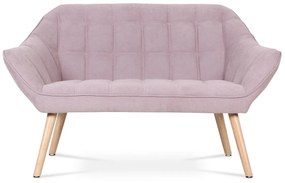 Dvojmiestna pohovka AK-322 PINK2, ružová