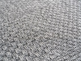 Ayyildiz, Kusový koberec Ibiza 1902 grey - na von aj na doma, 120x170, šedá, chodba / predsieň