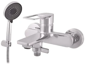 Vaňová batéria RAV SLEZÁK NIL so sprchovacím setom 150 mm chróm NL254.5/1