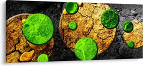 Obraz abstrakcie - Guľa (120x50 cm)