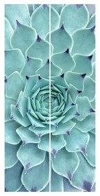 Súprava posuvnej záclony - Kaktus agáve  -2 panely